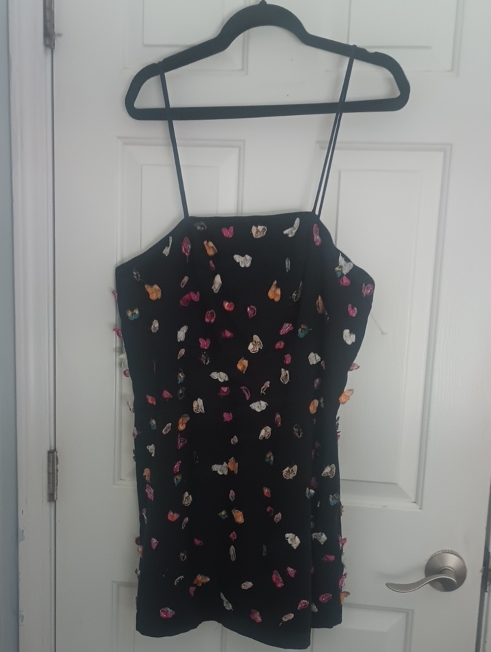 Brynne 3D Spaghetti-Strap Dress by Maeve